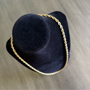 Gold Plated Rope Chain